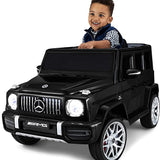 2025 Mercedes Benz G63 AMG 12V G Wagon Kids Ride On Car with Remote Control black