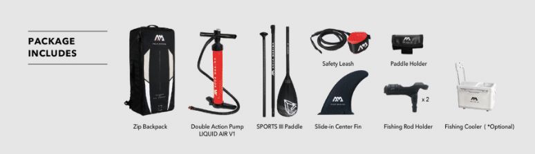 Aqua Marina Drift ISUP - WHITE - FOR FISHING