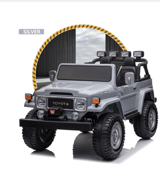2026 24V Toyota FJ-40 2 Seater Kids Ride On Car with Remote Control DELUXE