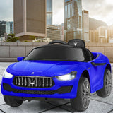 2025 Maserati GranCabrio 12V Kids Ride On Car with Remote Control