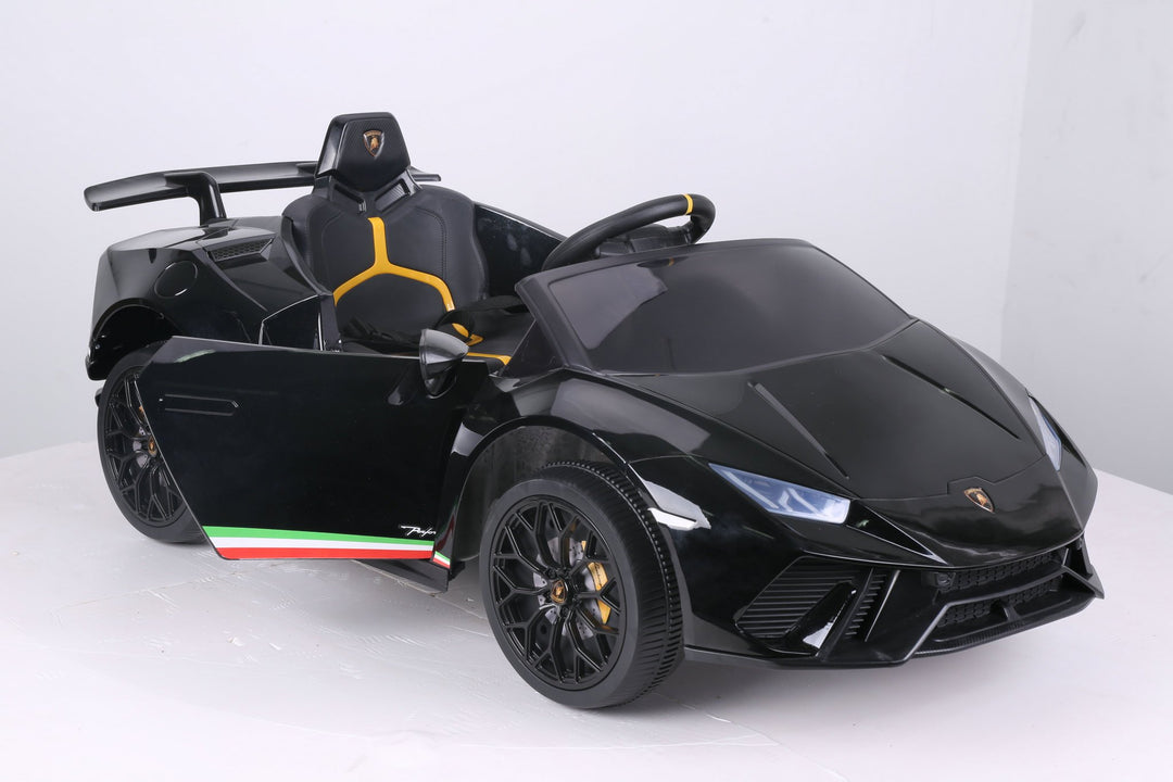 2026 12V Lamborghini Huracan DELUXE Kids Electric Ride On Car with Remote Control