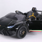 2026 12V Lamborghini Huracan DELUXE Kids Electric Ride On Car with Remote Control