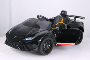 2024 12V Lamborghini Huracan 4X4 DELUXE Kids Electric Ride On Car with Remote Control