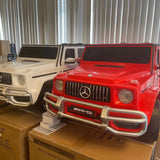 2025 24V Mercedes Benz AMG G63 G Wagon DELUXE 2 Seater Kids Ride On Car With Remote Control