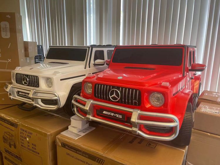 2025 24V Mercedes Benz AMG G63 G Wagon DELUXE 2 Seater Kids Ride On Car With Remote Control