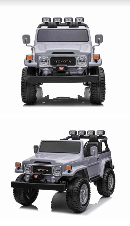 2026 24V Toyota FJ-40 2 Seater Kids Ride On Car with Remote Control DELUXE
