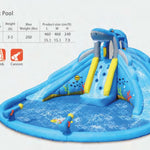 Happy Hop Shark Pool Water Slide - Bouncy Castle