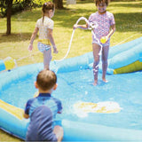 Happy Hop Shark Pool Water Slide - Bouncy Castle
