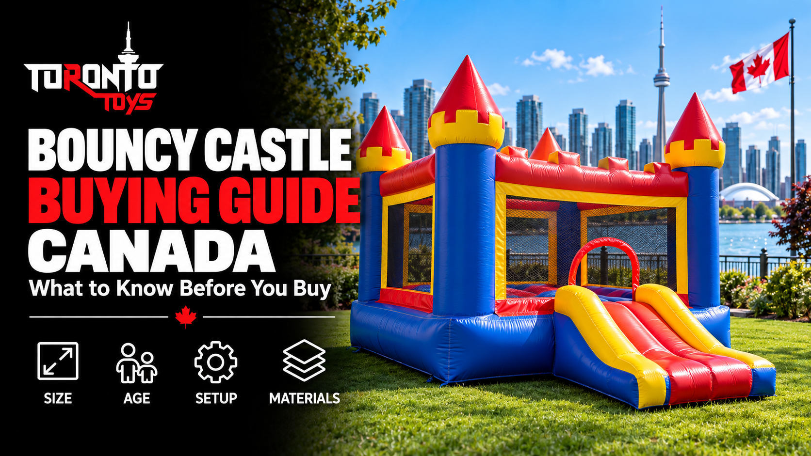 Bouncy Castle Buying Guide Canada: What to Know Before You Buy