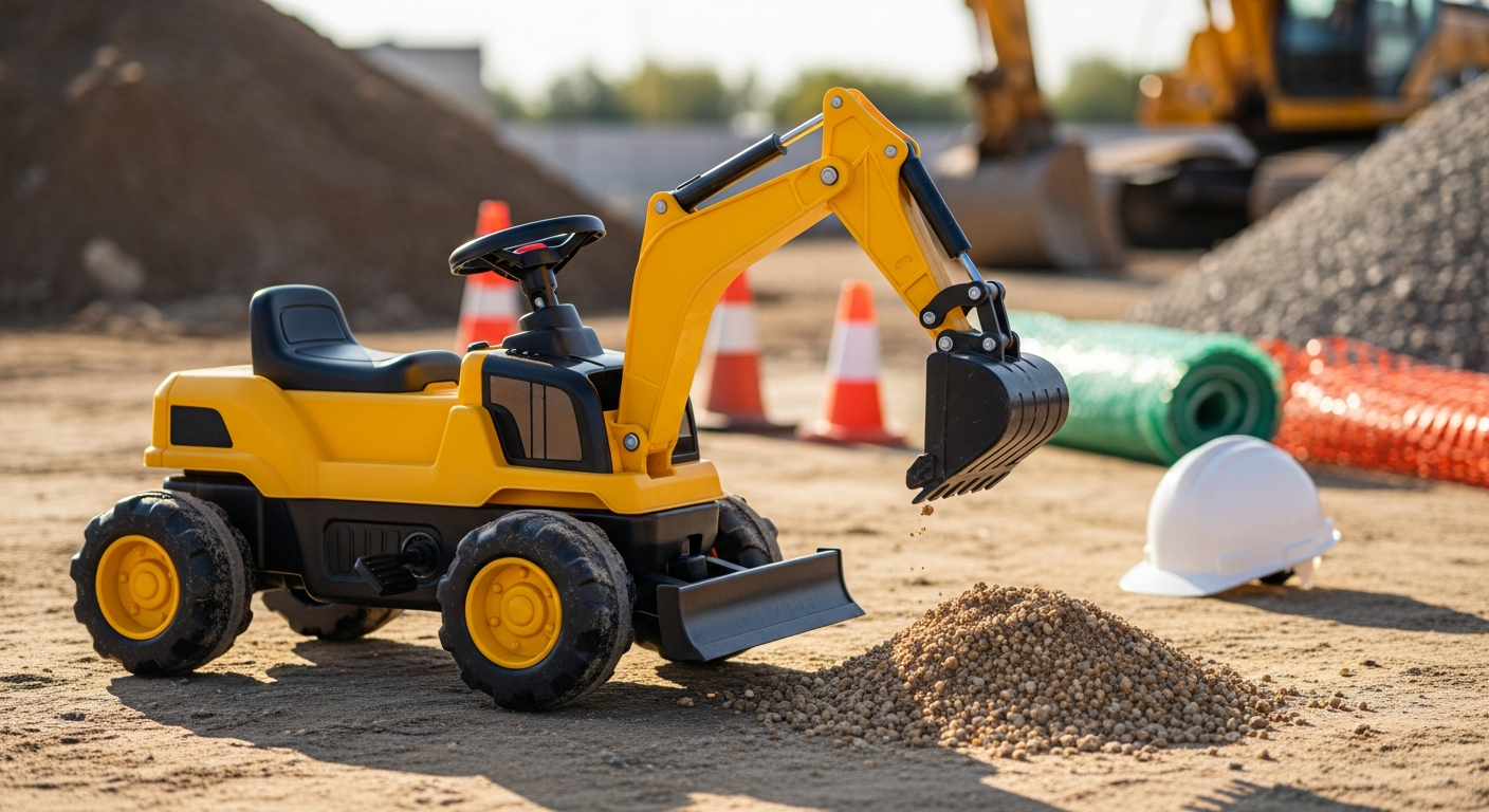 Have a little one who loves diggers and dump trucks? Discover Toronto Toys’ top 12V Excavator Ride-On for 2026 — a customer-favourite construction-themed ride-on with realistic details, fun features, and safe remote control for kids across the GTA.