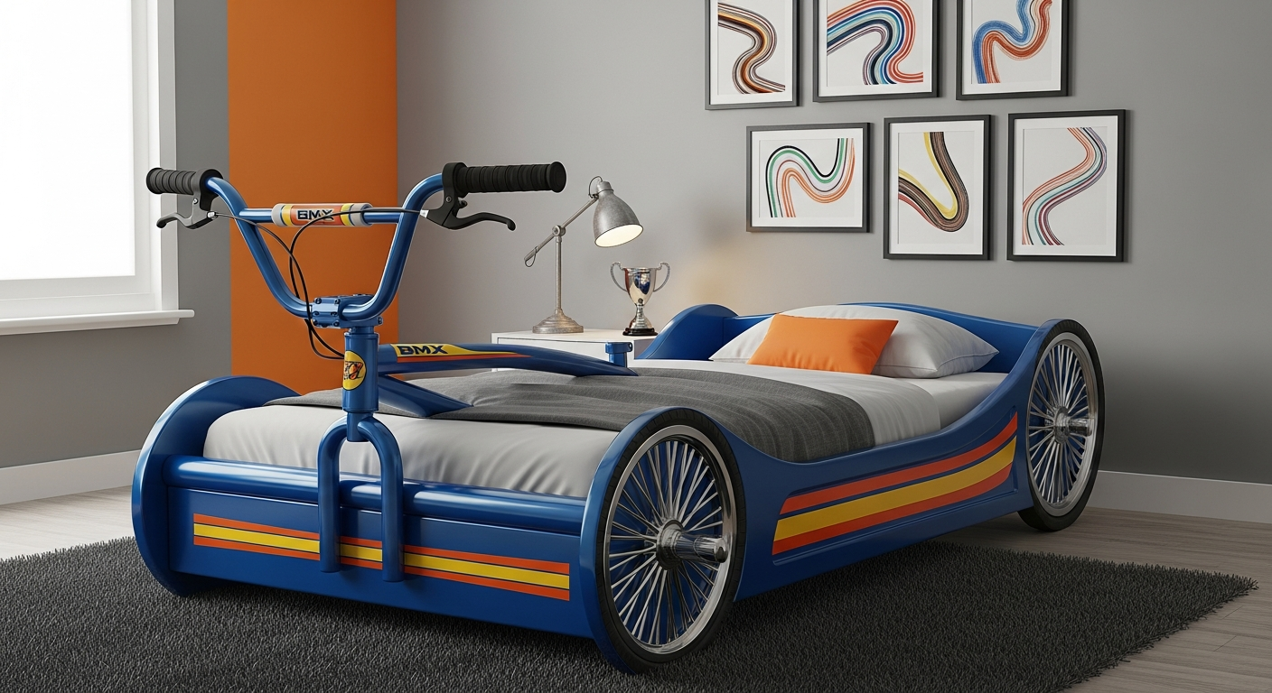 Ready to transform your child's bedroom into a racetrack wonderland? Discover the BMX Style Race Car Bed from Toronto Toys — a functional and fun upgrade for 2026 that combines thrilling design with practical features kids and parents love in the GTA.