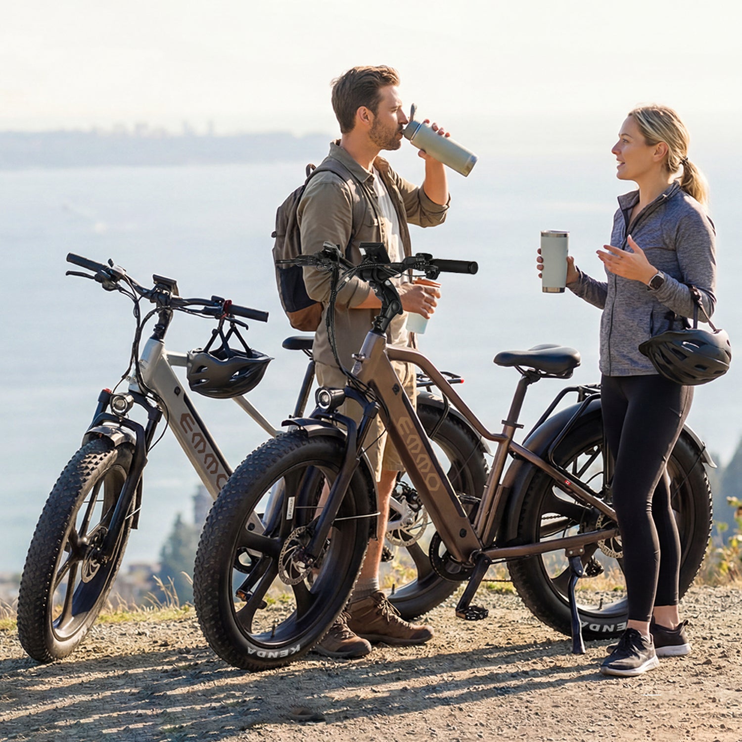 EMMO Gron Pro Fat Tire Electric Bike Adults - 750W - Torque Sensor - All Terrain - UL Certified - Up to 110km