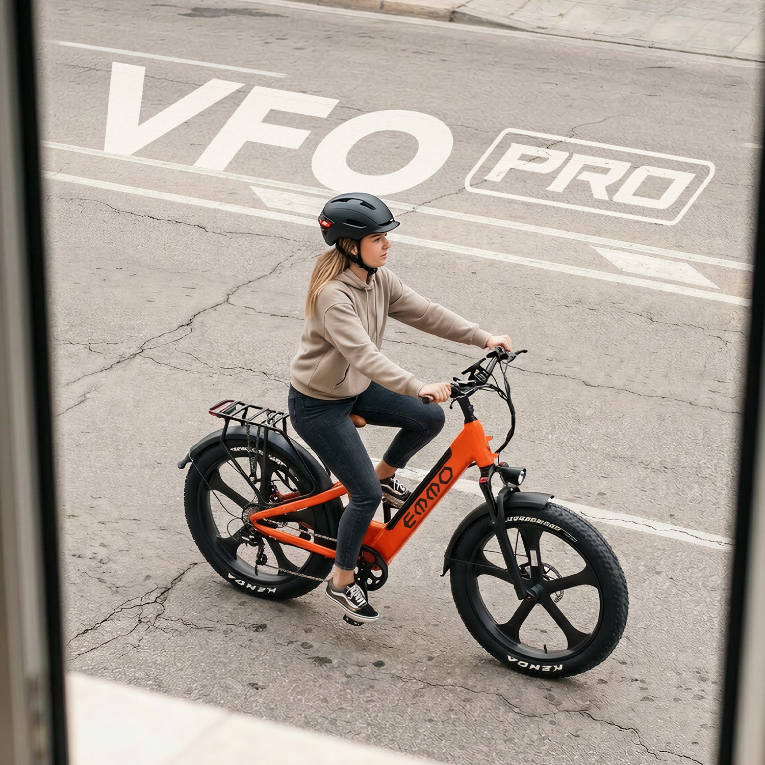 EMMO VFO Pro Fat Tire Electric Bike Adults – Step Thru – 750W Torque Sensor – UL Certified – Up to 110km
