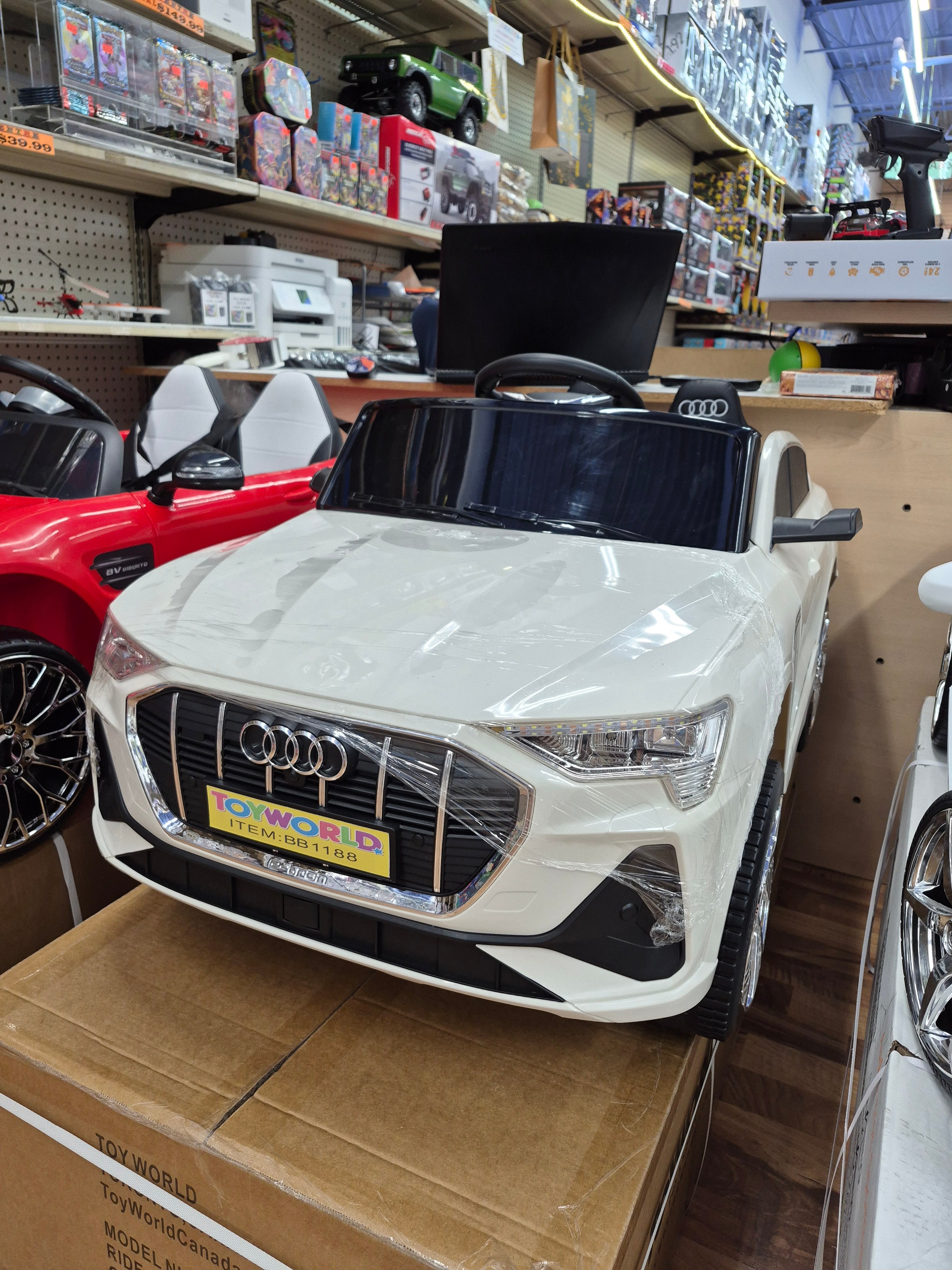 2026 Audi E-tron Sportback 12V Kids RIde On Car with Remote Control