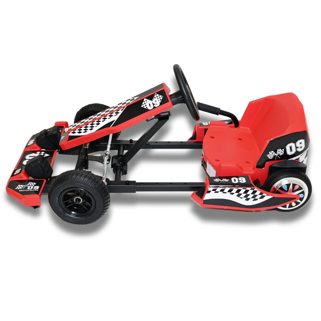 2026 Speedy 36V Go Kart with Adjustable Seat for Age 6+ - Speed up to 20KM/H