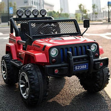 Load image into Gallery viewer, 2024 12V Jeep Wrangler Style Kids Ride On Car with Remote Control for Age 1-6