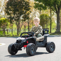 2025 24V Can Am Maverick 4X4 1 Seater UTV Kids Electric Ride On Remote Control