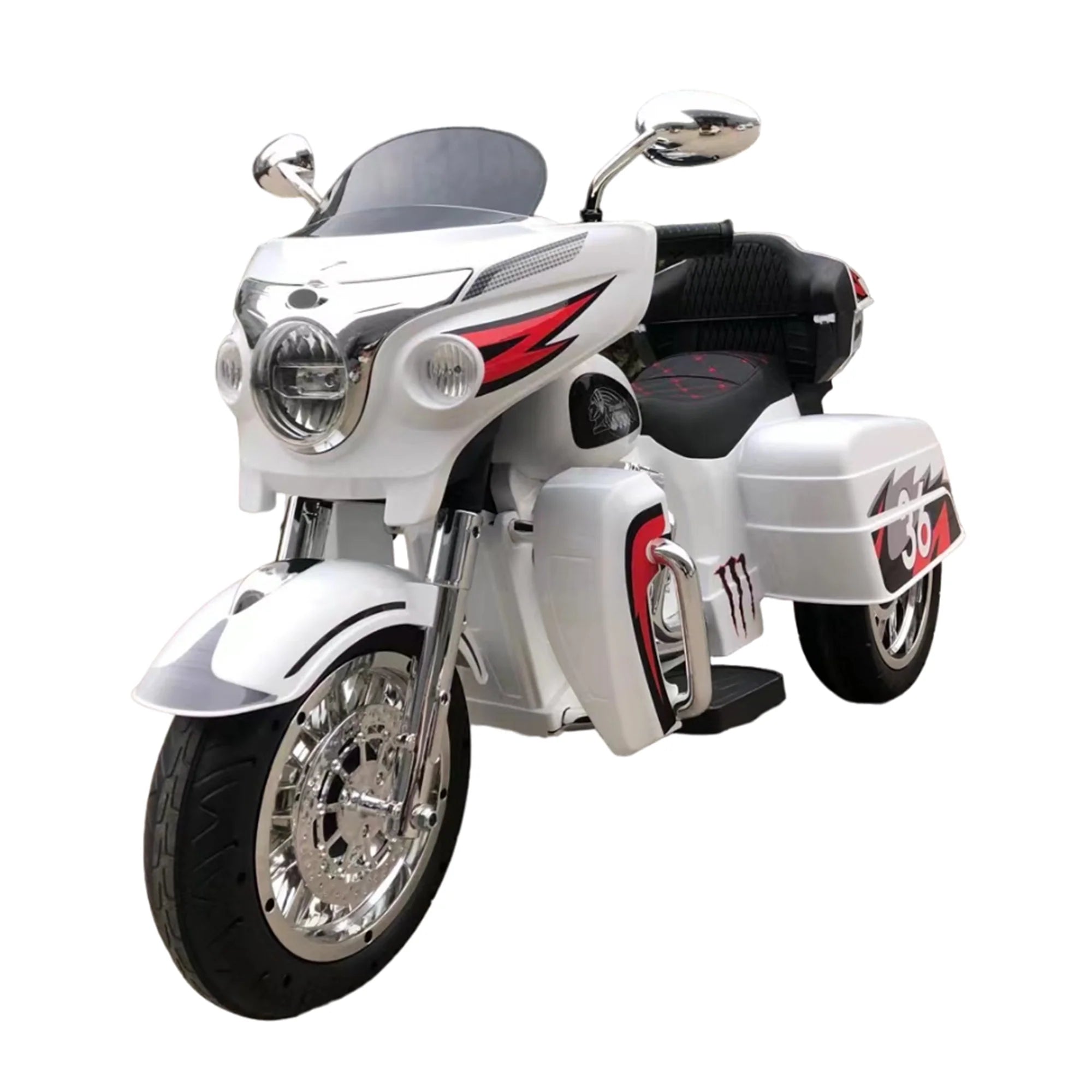 12V Kids Ride on Three Wheeled Motorcycle For Age 3 8 Toronto Toys