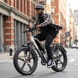 EMMO Gron Pro Fat Tire Electric Bike Adults - 750W - Torque Sensor - All Terrain - UL Certified - Up to 110km