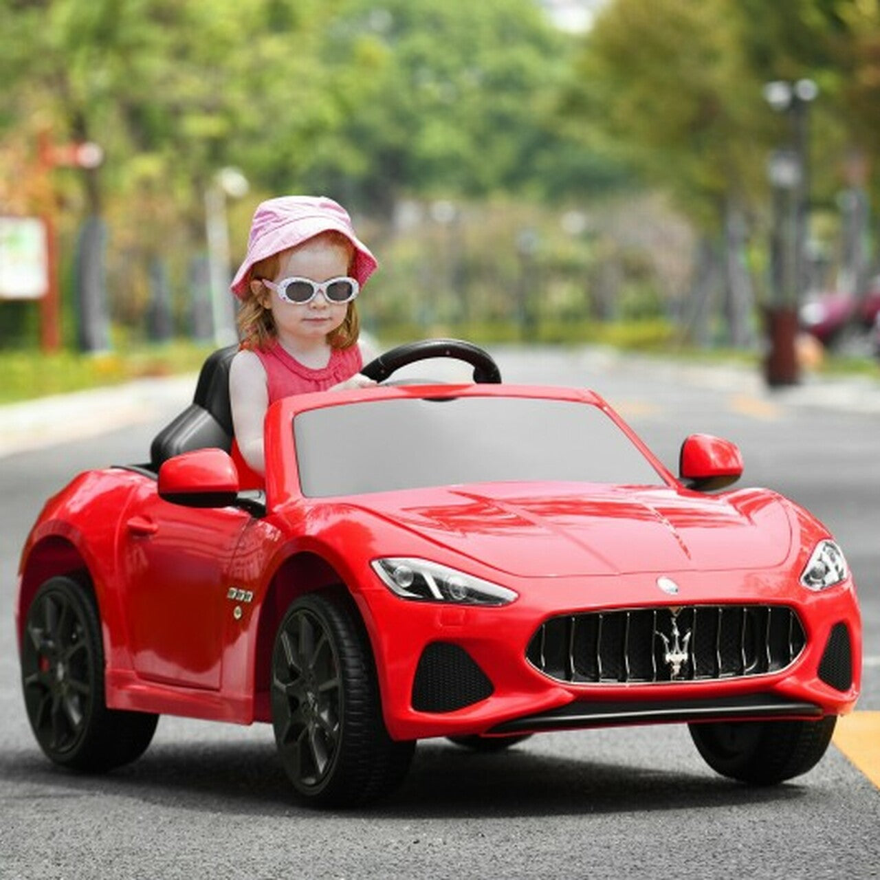 2026 Maserati Gran Cabrio 12V Kids Ride On Car with Remote for Age 1-4