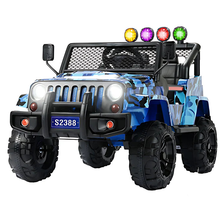 2026 Camo Jeep 12V Kids Ride On Car with Remote Control