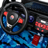 2026 Camo Jeep 12V Kids Ride On Car with Remote Control