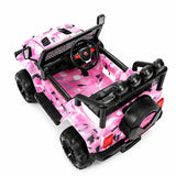 2026 Camo Jeep 12V Kids Ride On Car with Remote Control