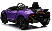 Load image into Gallery viewer, PREORDER 2024 Lamborghini Kids Ride On Car with Remote Control