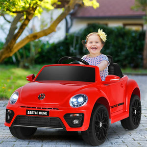 Volkswagen Beetle Kids Ride On Car with Remote Control