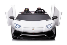 Load image into Gallery viewer, 2024 24V Lamborghini Aventador 2 Seater Kids Ride on Car with Brushless Motor