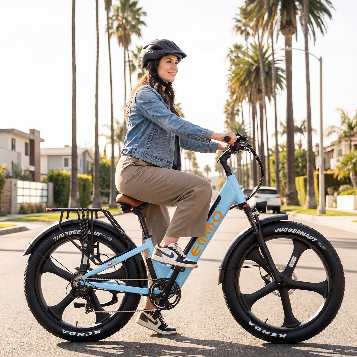 EMMO VFO Pro Fat Tire Electric Bike Adults – Step Thru – 750W Torque Sensor – UL Certified – Up to 110km