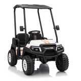 2025 Golf Cart 4 Seater 24V 4X4 Kids Ride On Car with Remote Control
