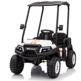 2025 Golf Cart 4 Seater 24V 4X4 Kids Ride On Car with Remote Control