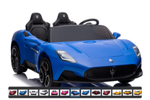 Load image into Gallery viewer, 2024 24V Maserati MC20 4X4 2 Seater DELUXE Kids Ride On Car