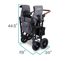 Load image into Gallery viewer, PREORDER Wonderfold W4 Luxe Quad Stroller Wagon FREE SHIPPING!