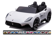 Load image into Gallery viewer, 2024 24V Maserati MC20 4X4 2 Seater DELUXE Kids Ride On Car