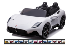 Load image into Gallery viewer, 2024 24V Maserati MC20 4X4 2 Seater Kids Ride On Car