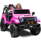 2025 24V Monster Jeep 2 Seater DELUXE Kids Ride On Car with Remote Control