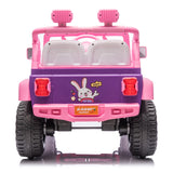 2025 Pink Purple Jeep 12V Kids Ride On Car with Remote Control
