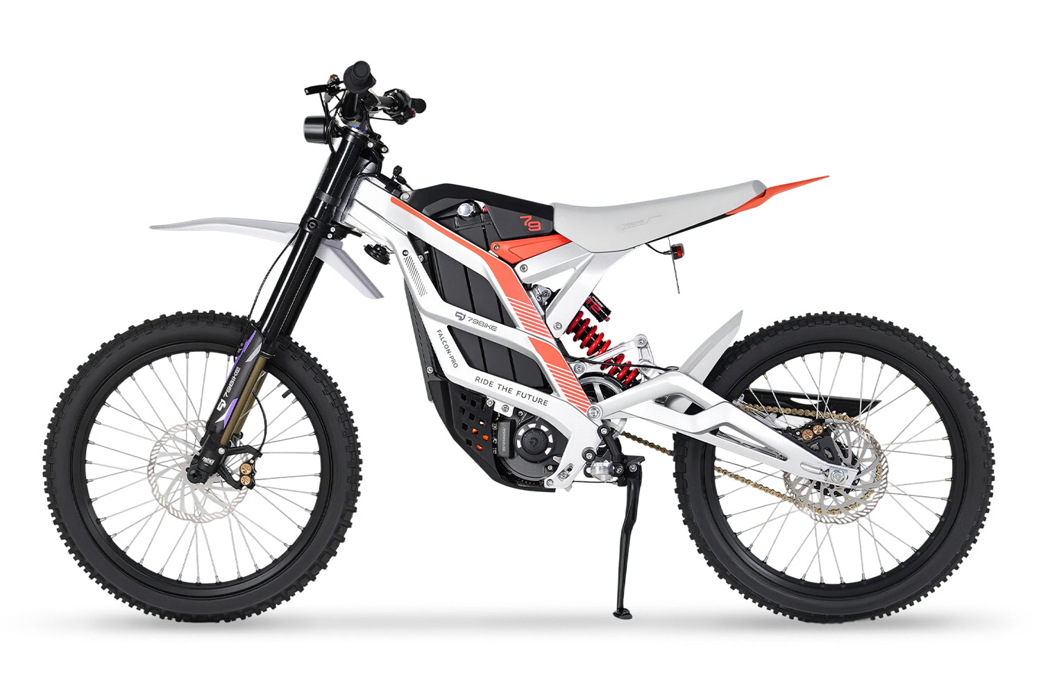 79BIKE FALCON PRO - SKU: FalconPro_SILVERYELLOW