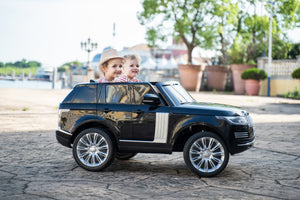 Range Rover HSE 2 Seater 24V Kids Ride On Car With Remote Control DELUXE MODEL WITH LEATHER SEATS AND RUBBER TIRES