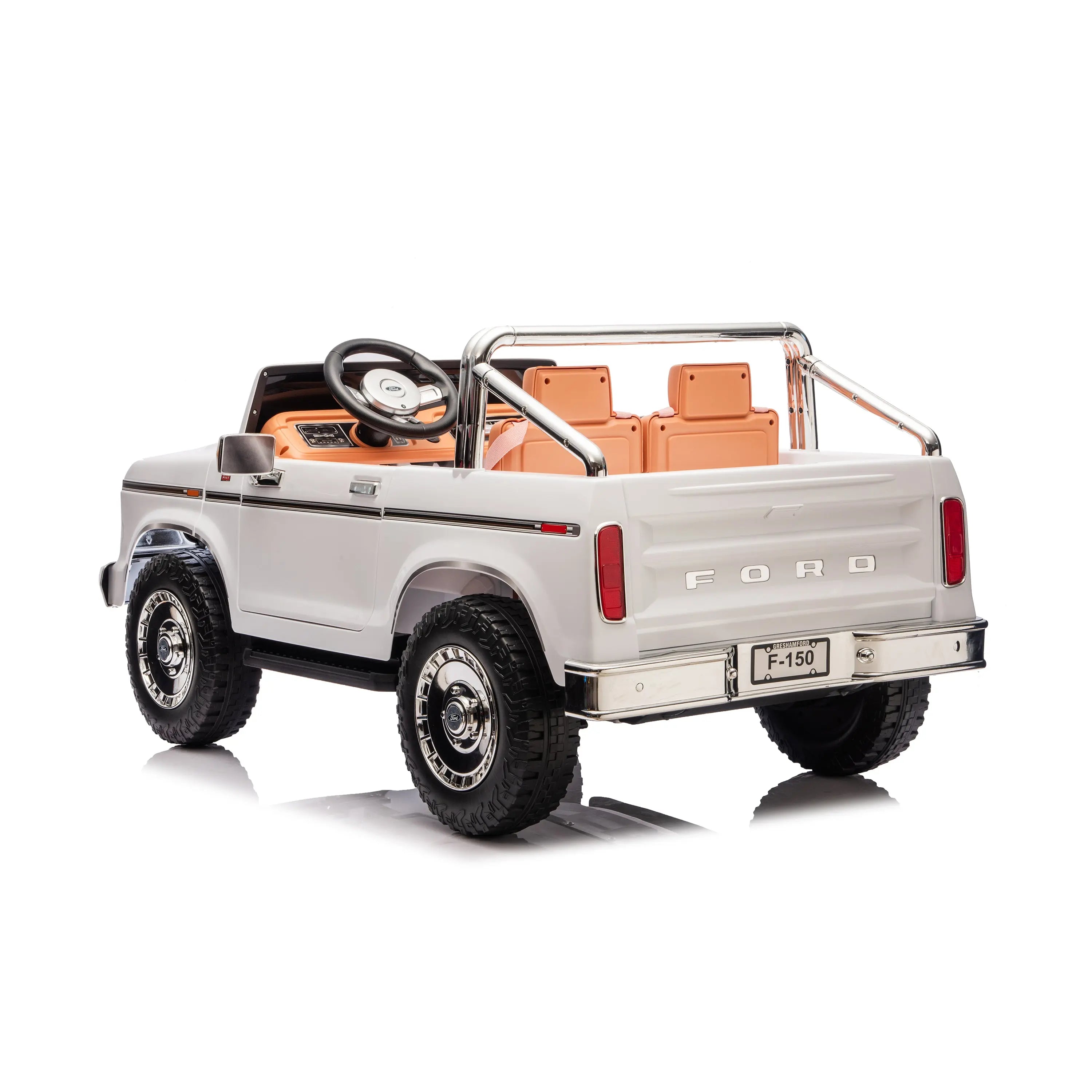 PREORDER 24V Ford F150 Retro 4x4 2 Seater Kids Ride On Car