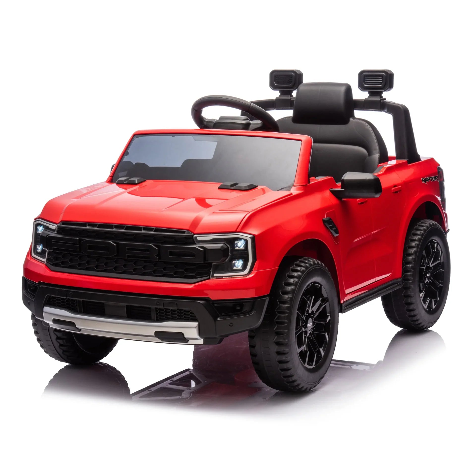 2026 Ford Raptor 12V Kids Ride On Car with Remote Control
