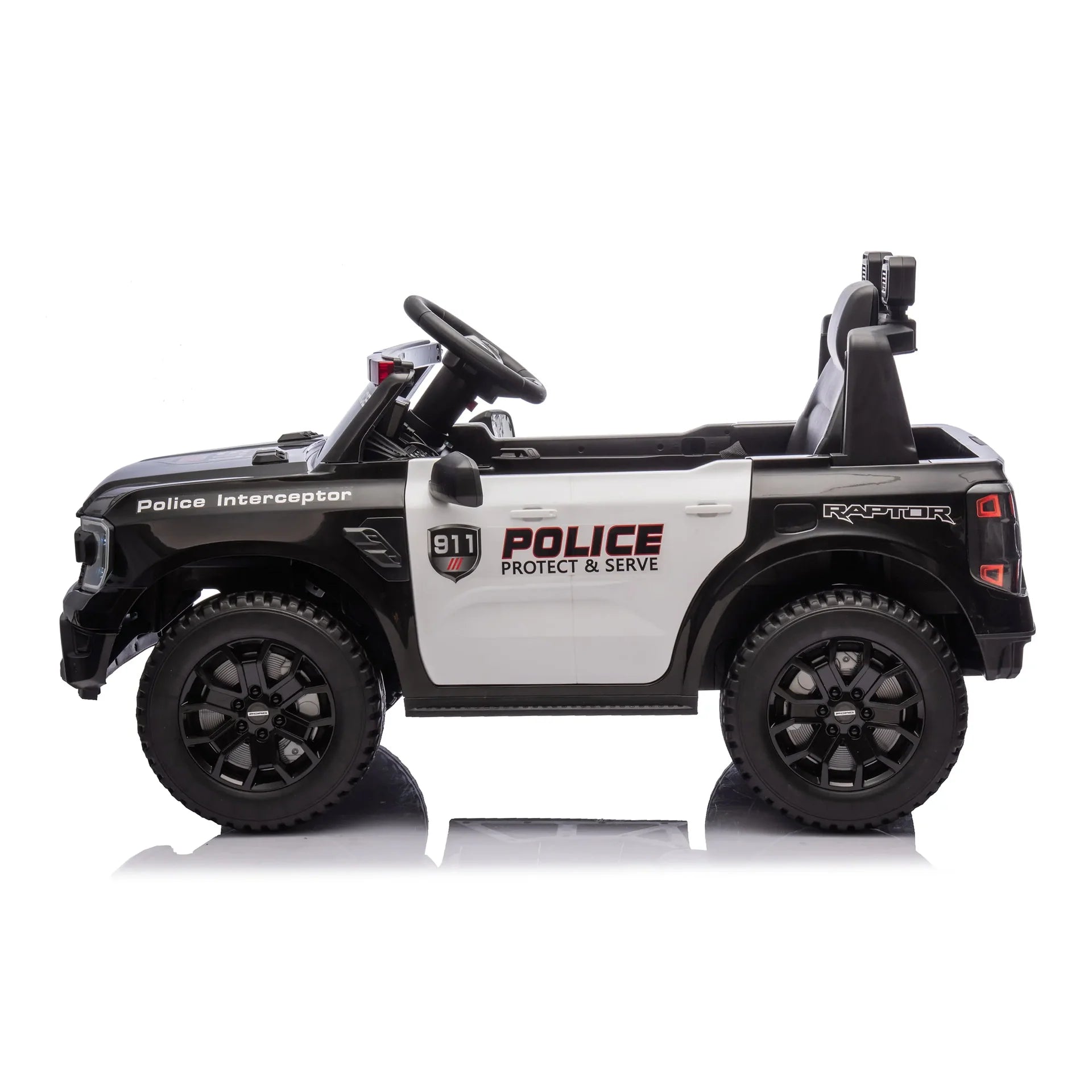 2026 Ford Raptor 12V Kids Ride On Car with Remote Control