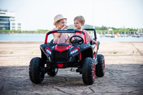 2024 24V DUNE BUGGY DELUXE 2 SEATER KIDS RIDE ON CAR WITH REMOTE CONTROL