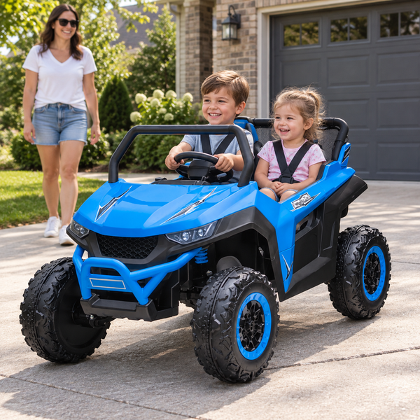 24V UTV 2 Seater Kids Ride On Car with Remote Control