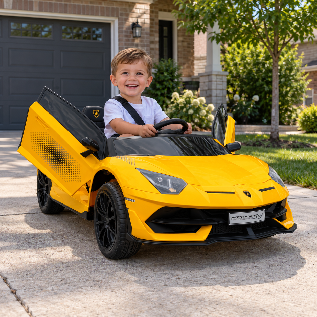 2026 Lamborghini Aventador SVJ 24V XL 2 Seater Kids Ride On Car with Remote Control