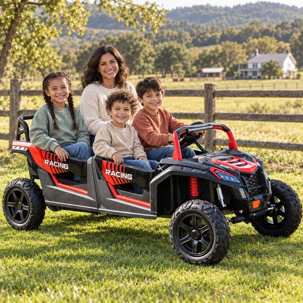 2026 24V 4 SEATER XXL Dune Buggy 4X4 Ride On Car FOR ADULTS OR KIDS