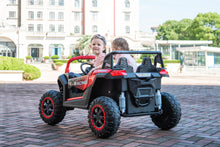 Load image into Gallery viewer, 2024 24V DUNE BUGGY DELUXE 2 SEATER KIDS RIDE ON CAR WITH REMOTE CONTROL