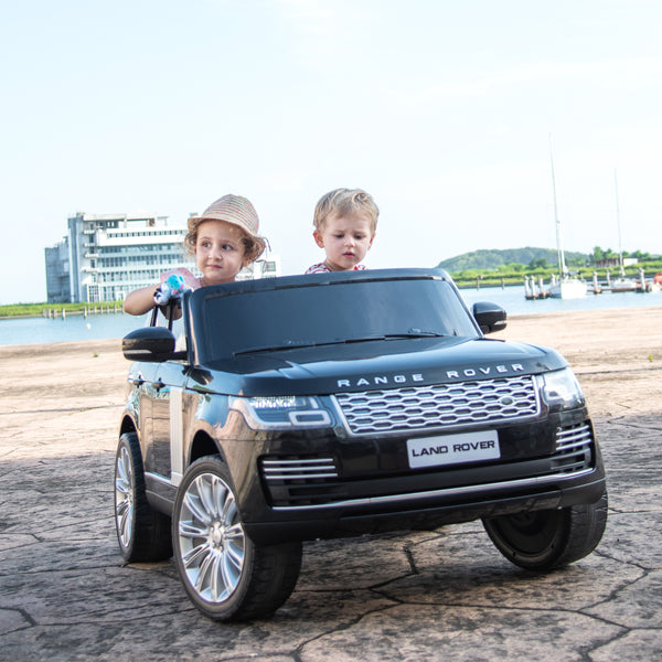 2026 Range Rover HSE 2 Seater 24V Kids Ride On Car With Remote Control DELUXE MODEL WITH LEATHER SEATS AND RUBBER TIRES